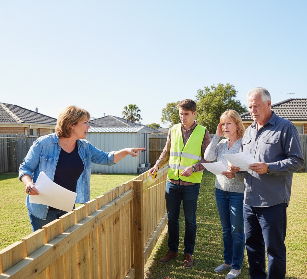 argument over a property line